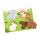 thumbnail image 4 of Rompecabezas de animales, tablero de madera con clavijas, juguete educativo para niños de 1 a 3 años. bosque, 4 of 9