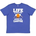thumbnail image 3 of Inktastic Life is Better Around the Campfire Youth T-Shirt, 3 of 5