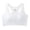 White, variant on Toddler Big Girls Training Bras Fixed Pad Bralette Comfortable Breathable Soft Stretchy Supportive