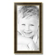 thumbnail image 2 of ArtToFrames 11x22" Black Panel With Gold Lip Picture Frame, Multi Wood Poster Frame, with Regular Acrylic and 2 (FBPL-5092), 2 of 7