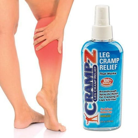 Cramp-Z Leg Cramp Relief Spray-On Liquid - Walmart.com