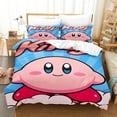thumbnail image 4 of Kirby Cartoon Anime 2 Piece/3 Piece Bedding Sets Comforters Sets & Pillowcases Set for Boys Girls Mens Womens Breathable Durable Microfiber Super Soft Ultra-Soft Fashion Funny, 4 of 8