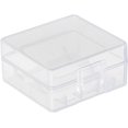 thumbnail image 1 of HUGFEGWE 2 x 18650 Battery Storage Case Holder Organizer Box Transparent 2Pcs CA919-114767, 1 of 7