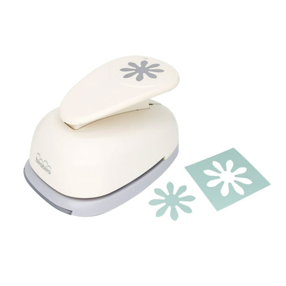 Bira Craft 3 inch Daisy Shape Lever Action Craft Punch for Paper Crafting Scrapbooking
