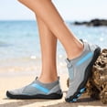 thumbnail image 2 of Rokment Womens Mens Barefoot Slip on Water Shoes Adult Mesh Five Finger Wide Toe Non Slip Rubber Sole Hiking Trekking Swimming Pool River Yoga Exercise Beach Sneakers Quick-Dry Grey Size 9.5, 2 of 5