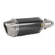 thumbnail image 5 of Punta de escape de motocicleta tubo de escape de motocicleta universal de 310 mm para scooters de motos de calle para tubo de 38-51 mm/15-20 pulgadas ANGGREK Otros, 5 of 8