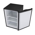thumbnail image 3 of KNDKO 3.2Cu.ft Upright Freezer, Small Freezer with Removable Shelves, Adjustable Thermostat for Home/Kitchen/Office, SILVER, 3 of 8
