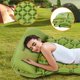 thumbnail image 4 of Toystoory Colchoneta para dormir para acampar, colchoneta ligera y portátil para acampar al aire libre, viene con bomba de inflado carpas solo verde, 4 of 6