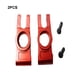 thumbnail image 5 of Vogacara Portador de buje trasero de aleación de aluminio, 2 uds., para 1/14 MJX Hyper Go 14209 14210, fácil de reemplazar y buje trasero Kits de construcción modelo Rojo, 5 of 6