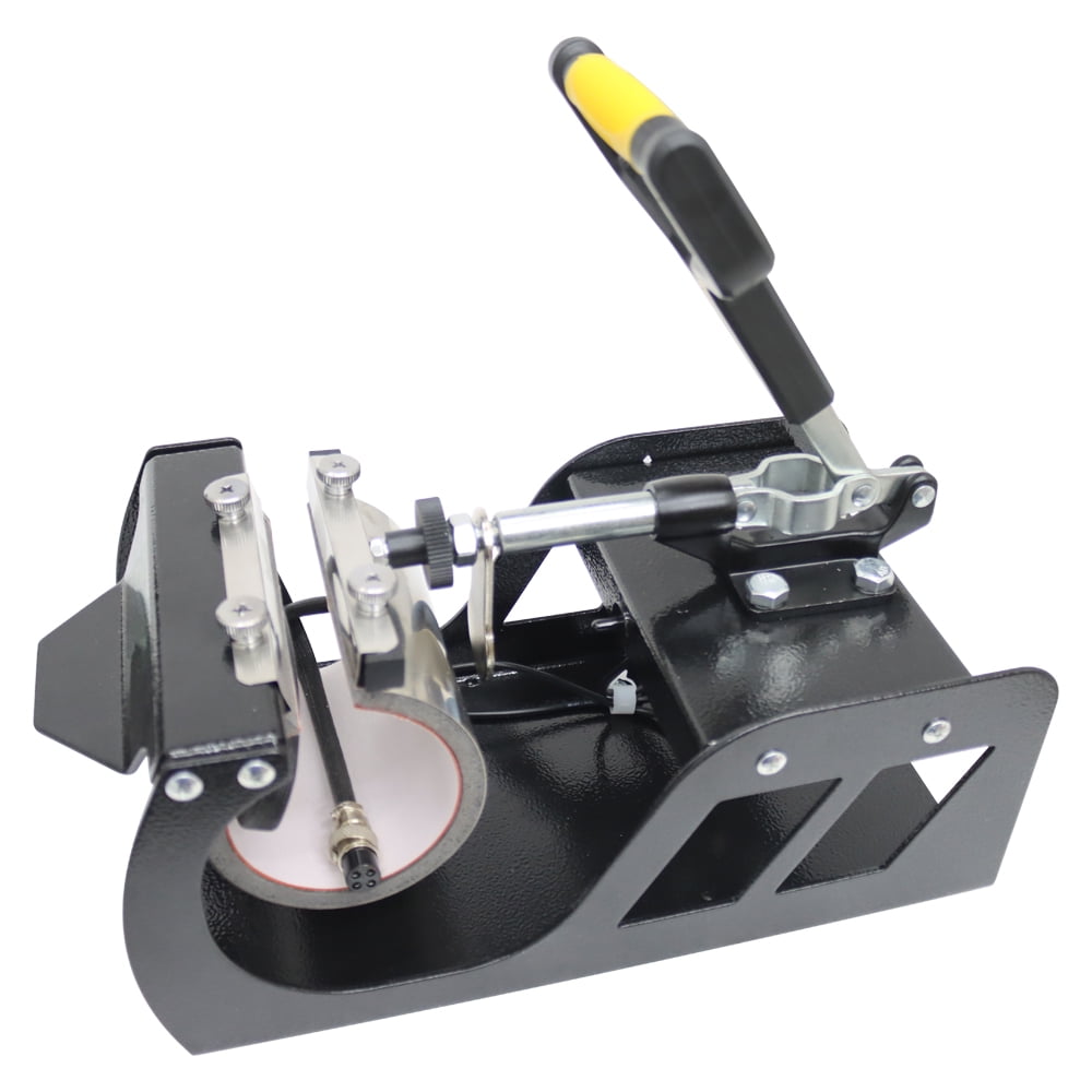 INTSUPERMAI 5in1 Heat Press Machine Printing Digital Transfer Sublimation with Double-Tube Heating 360 Degree Swing-Away for Plate Mug Cup Hat