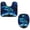 Multicolor 4, variant on PhooArto Toilet Lid Cover and U-Shaped Toilet Floor Mat Set of 2 Pieces, Peacock Flowers Pattern Toilet Mat Set, Machine Washable Seat Covers Non-Slip Absorbent Rugs