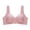 Pink -AV25, variant on Dwellite Bras for Women Senior Front Closure Plus Size Comfy Breathable Full Support Everyday Bra with Snaps 2026 Complexion 40