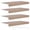 color, variant on golytefs 4 Pcs Wire Rack Shelf Covers 0.32in Thick Moisture-resistant Shelfs Liner Easy To Clean And Install for Kitchen Pantry Bathroom Office Shelving (43x20x3in)