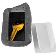Outdoor Spare Key House Safe Hidden Hide Storage Security Rock Stone Case J WA