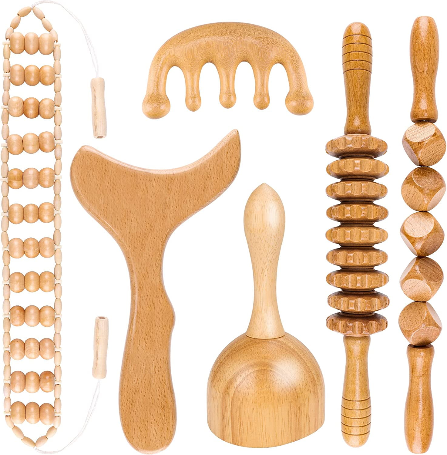 Wood Therapy Massage Tools, Lymphatic Drainage Massager Maderoterapia