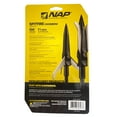 thumbnail image 3 of New Archery Products NAP Spitfire Crossbow Mechanical Broadhead 3 Blade 1 1/2" Cutting Diameter 100 Grain Three Pack, 3 of 9