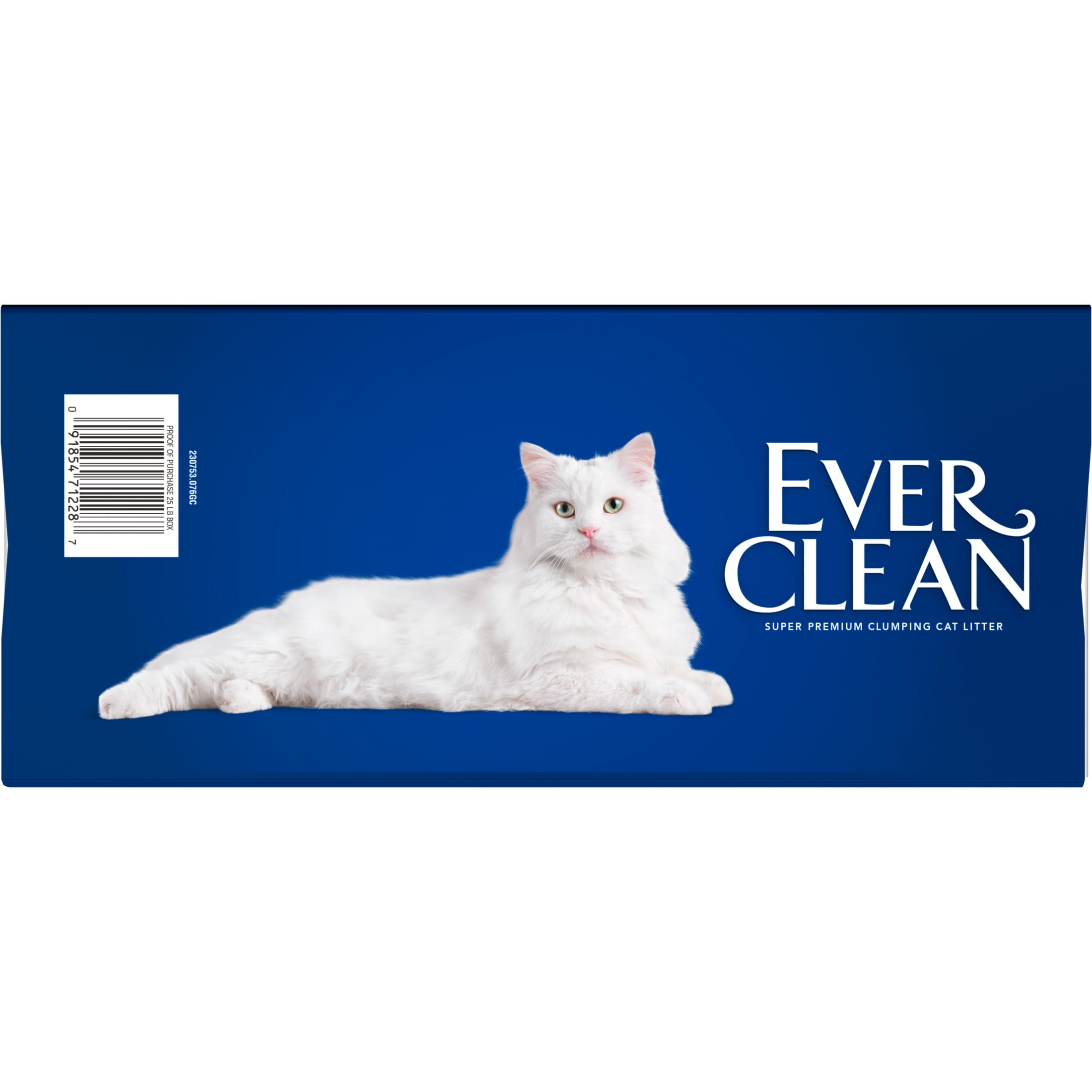 Ever Clean Ever Fresh Litter with Activated Charcoal Clumping Cat Litter, Unscented, 25 Pounds