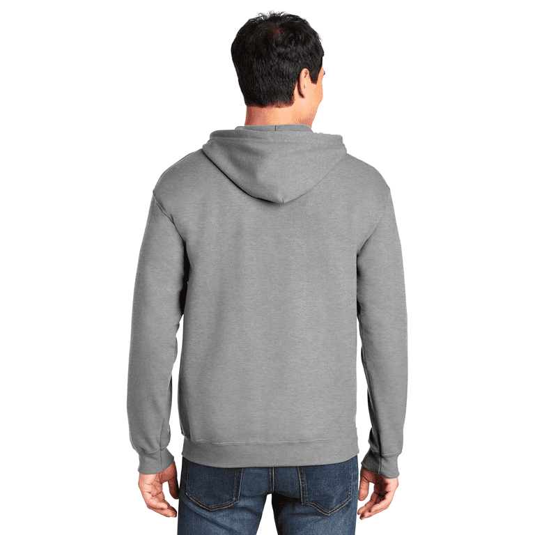 Gildan Heavy Blend Zip Up Hoodie, Midweight Hoodie, Fleece Hooded