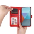 thumbnail image 5 of Funda tipo cartera GANGXUN para Xiaomi Redmi Note 13 Pro 5G , diseño girasol, cuero PU, soporte, cierre magnético, tarjetero, 5 of 5