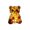 Brown-D, variant on XINGXIANG - 16cm Tall Tiffany Style Raccoon Stained Glass USB Night Lamp, Colorful Mosaic Animal Table Light, Soft Warm LED Decorative Light for Bedroom Nightstand Office Desk Decor (C)