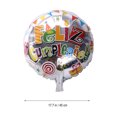 thumbnail image 2 of Ballon en Forme Ronde de 18 Pouces en Mylar pour Fête d'Anniversaire (2), 2 of 6