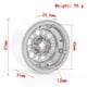 thumbnail image 3 of Beadlock de Aleació de aluminio Rimbre de la Rueda de la Rueda de Perras del Cubo 4pcs Reemplazo para 1/10 TRX4 AXIAL SCX10 90046 SCX10 III AXI03007 AXI03003 RC CAR, 3 of 7