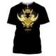 thumbnail image 1 of Camisetas con estampado 3D de Anime para hombres y mujeres, ropa de calle de Saint Seiya, cuello redondo, Tops Harajuku de gran tamaño, ropa para niños, Verano Qiuyongming unisex, 1 of 2