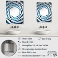 thumbnail image 4 of Designart "Reverie Under the Blue Moonlight Tree I" Tree Oversized Wall Mirror - Country Landscapes Bedroom Wall Mirror Large - Multiple Color Options, 4 of 6
