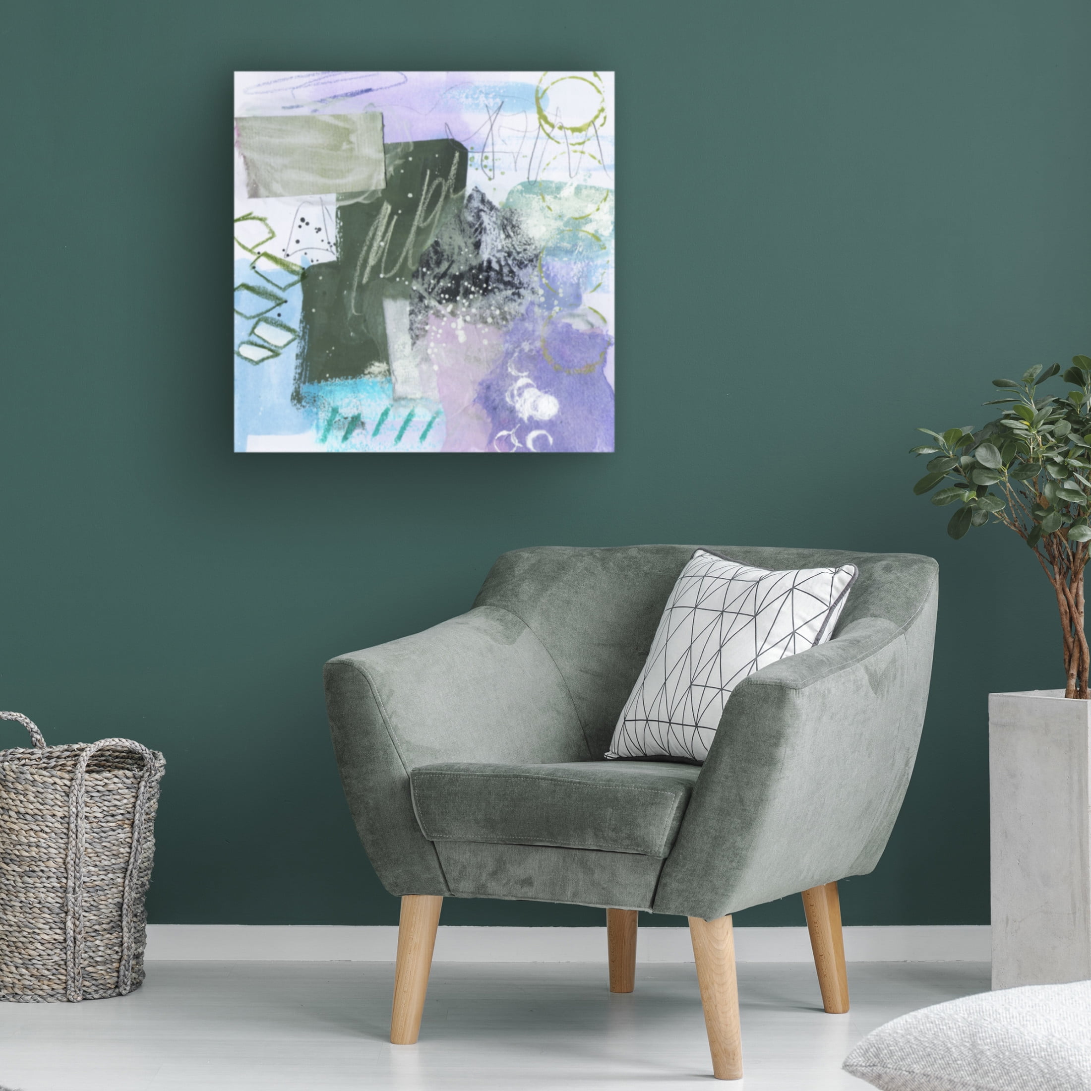 Trademark Fine Art Melissa Wang  Snow Petal IV Canvas Wall Art