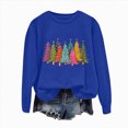 thumbnail image 5 of Towmus Christmas Sweatshirts for Women Casual Crew Neck Long Sleeve Fashion Fall Pullover Tops, 5 of 6