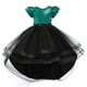 thumbnail image 5 of Vestido de niña Vestido de princesa Vestido de pasarela con cola Vestido de malla peluda con lentejuelas para niña de tamaño mediano, 5 of 5