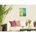 thumbnail image 3 of Málaga Spain - Coast of the Sun - Iberia Airlines - Vintage Airline Travel Poster c.1950s - Bamboo Fine Art 290gsm Paper (Unframed) 17x22in, 3 of 4