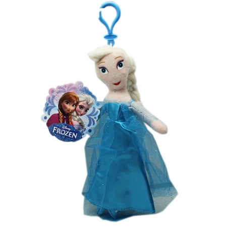 Disney's Frozen Princess Elsa Small Size Stuffed Toy w/Clip