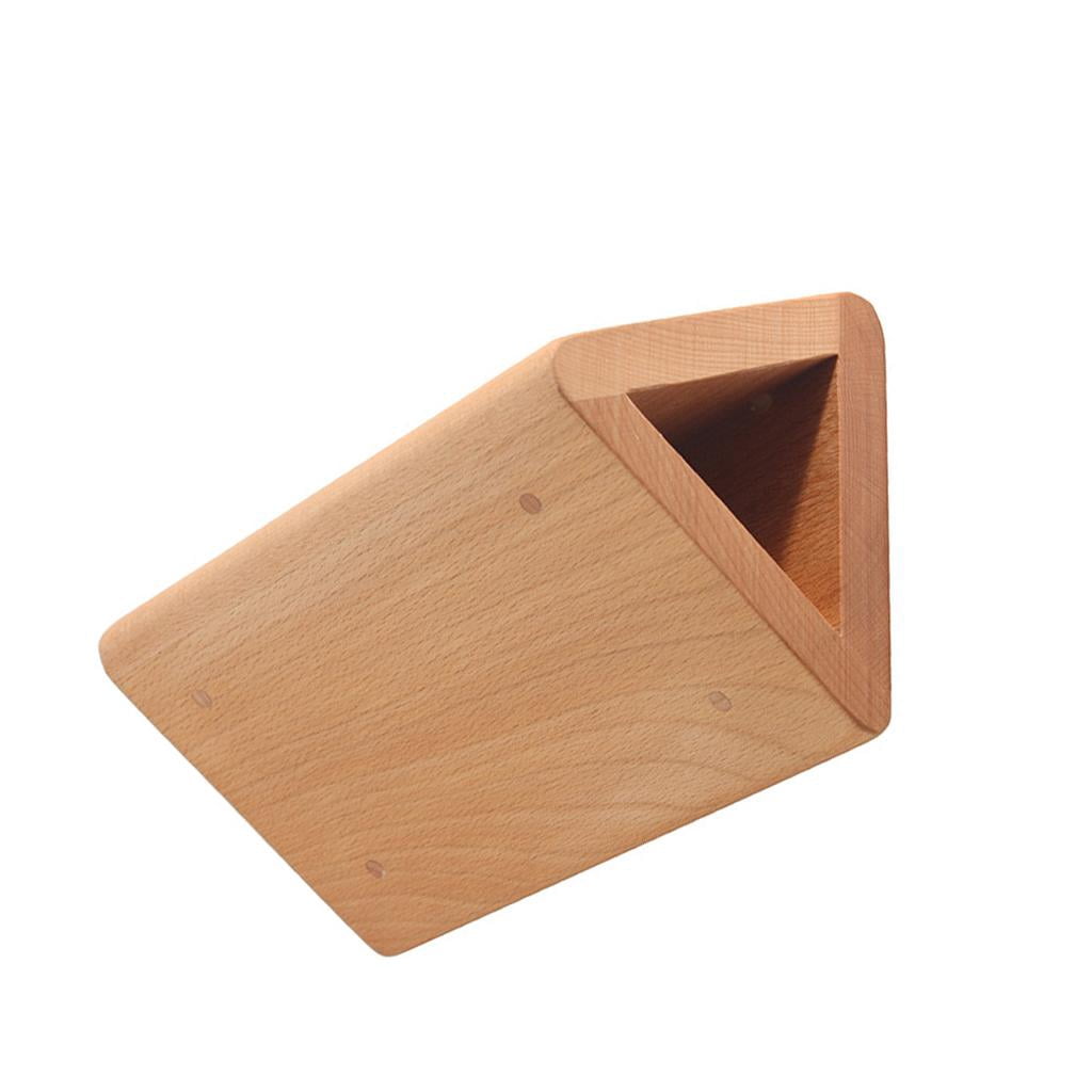 DIY Leather Craft Fixed Handmade Sewing Grinding Waxed Accessories Bend Wood 3 Angle Making Projects
