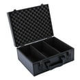 thumbnail image 4 of guohui Sports Card Organizer Collection Box Sturdy Versatile Aluminum with EVA Foam 3 Compartments, 4 of 9