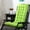 Green, variant on Indoor Rocking Chair Cushion, Set of Thicken Seat & Back Chair Cushions, Outdoor Indoor Mattress Recliner Quilted Thick Padded Seat Cushion, High Back Rocking, Blue