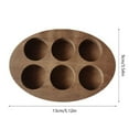 thumbnail image 5 of 15mm Thick Solid Oaken Essential Oil Planner Display Rack 6 Meshes Open Shelf For Resort Studio Otherwise Home Decoration, 5 of 18