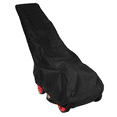 thumbnail image 2 of 2 Pcs 193X63.5X112cm Black Universal Waterproof Lawn Mower Rain Cover Garden Overall Size Drawstring Weather Protection, 2 of 7