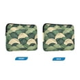 thumbnail image 7 of FORMRS 13"-13.3" Laptop Sleeve Protective Case Soft Carrying Quilted Computer Bag Cover, Green Abstract Shapes, 7 of 7