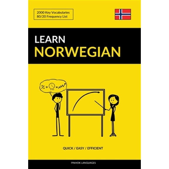 Pre-Owned Learn Norwegian Quick, Easy, Efficient : 2000 Key Vocabularies