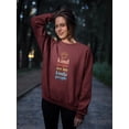 thumbnail image 2 of Kind People Are My Kinda People Sweatshirt Women -Smartprints Designs, Female Medium, 2 of 4