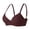 55#Brown, variant on Push Up Underwire Bra with Adjustable Straps Black 75C