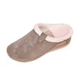 thumbnail image 3 of Taqqpue Clogs for Women Mules Shoes - Slip On Womens Comfortable Slides Closed Toe Walking Platform Sandals Fall Winter Keep Warm Fuzzy Sandal Under 15 for Women, 3 of 10