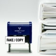 thumbnail image 3 of (3 pack) All Quality Fake/Copy Self-Inking Rubber Stamp (Blue Ink) - Q-300, 3 of 7