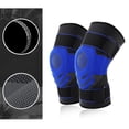 thumbnail image 2 of 1 rodillera para correr, rodilleras envolventes 3D, mangas para dolor de rodilla, mujeres y hombres, 2 of 8