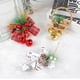 thumbnail image 5 of Adornos grandes de Navidad Campana navideña para decorar el árbol de Navidad Adorno navideño para colgar en la puerta con bayas de acebo y piña con lazo Corona navideña para envolver regalos, 5 of 7