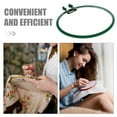 thumbnail image 3 of Plastic Embroidery Hoop Cross Stitch Hoops for Beginners Punch Needle Hoop Embroidery Frames for Sewing Needlework Projects, 3 of 8
