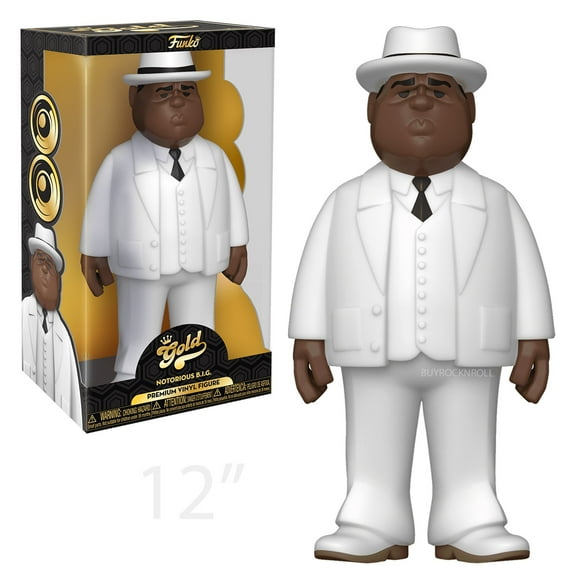 Notorious B.I.G. 2021 Handpicked Funko Vinyl Gold 12" Biggie Smalls Figure - New