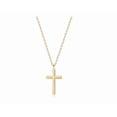 thumbnail image 1 of Collar Xtellar Cruz Mujer Dije Cadena Oro 18k Elegante, 1 of 4