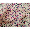 thumbnail image 4 of oneOone Silk Tabby Fabric Ikat Stripe|Diamond & Triangle Geometric Print Fabric BTY 42 Inches Wide, 4 of 4